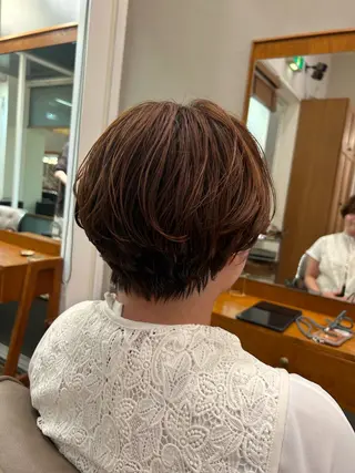 ショート パーマ 🌿ボブ パーマ高橋啓太🌿のヘアスタイル