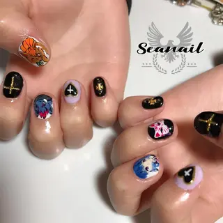 ネイル 小尾 栞のネイルデザイン