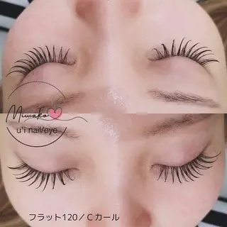 マツエク・マツパ u’i アイリストのマツエク・マツパデザイン