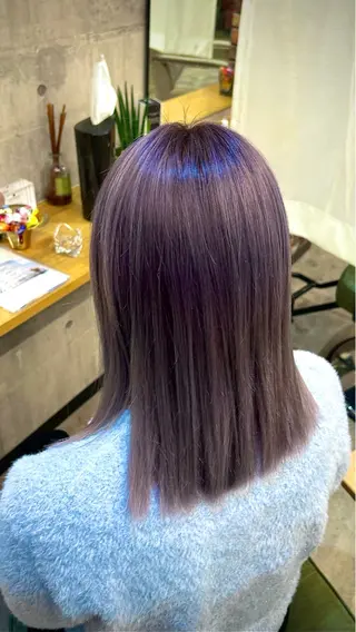 ミディアム 松田 沙織のヘアスタイル