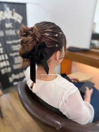 ミディアム hairdesign Granz 平成店所属・志賀 美沙のヘアスタイル