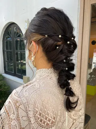 セミロング SALOWIN下北沢所属・hazuki 🌝のヘアスタイル