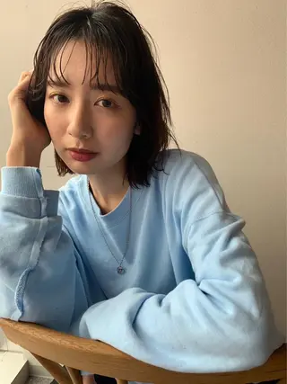 ミディアム ベージュカラー/新潟 カラー特化/落合優吾のヘアスタイル