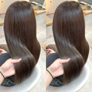 ロング カラー ブリーチ無しダブル カラー🦕まどかのヘアスタイル