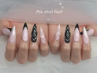 ネイル HANA 長さだしのネイルデザイン