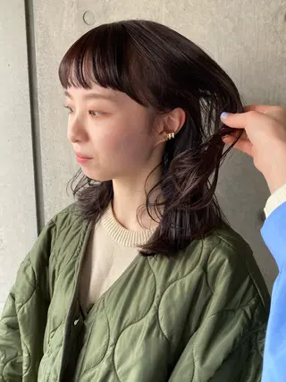 セミロング &72 takiのヘアスタイル