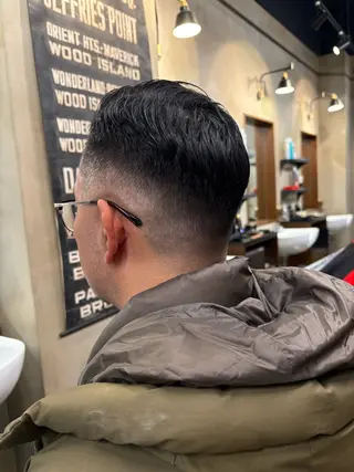 ショート ドルクス上野所属・橋上 一輝のヘアスタイル