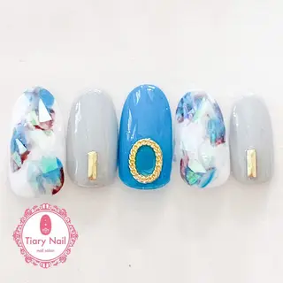 ネイル 💗🪽Tiary Nail🪽💗のネイルデザイン