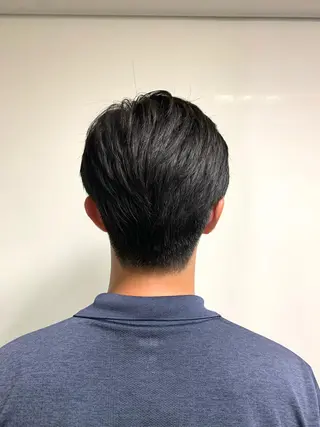 ショート メンズ ウスイマイコ カット/ケアカラーのヘアスタイル