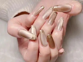 ネイル MiKi Nai池袋 長さだし得意のネイルデザイン