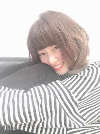 ショート カラー 鈴木 香澄のヘアスタイル