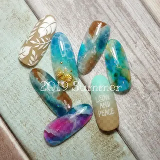 ネイル 柴田 彩のネイルデザイン