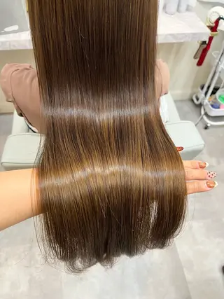 ロング カラー Charme所属・佐藤 瑚碧のヘアスタイル