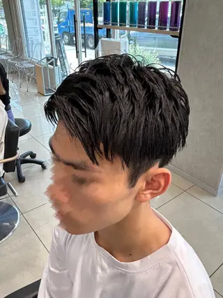 メンズ 【🎀推し デザイン カラー】小池 雪奈のヘアスタイル