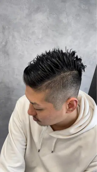 ショート カラー パーマ メンズ トップスタイリスト/ 久徳大輝のヘアスタイル