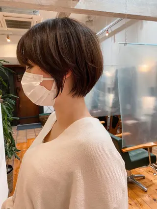 ショート カラー メンズカット特化柏駅 徒歩3分LOUのヘアスタイル