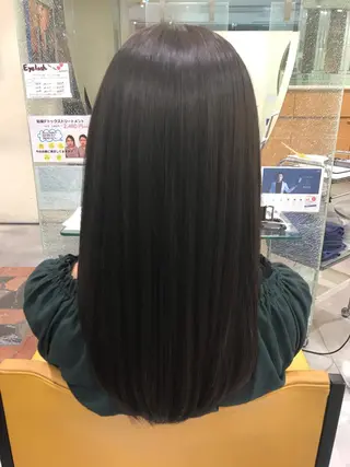 セミロング 三田 豪のヘアスタイル