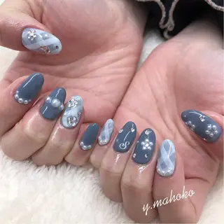 ネイル She nail studio 原宿所属・パラジェル有/ スカルプ/mahoのネイルデザイン