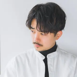 ショート パーマ メンズ メンズ特化美容師/ 藤戸 椋のヘアスタイル