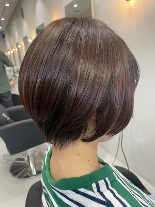 ショート 樋川 早紀のヘアスタイル