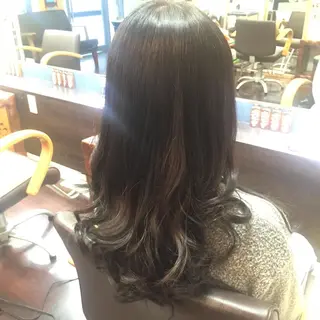 セミロング ロング clear - style所属・前之園 ひかるのヘアスタイル