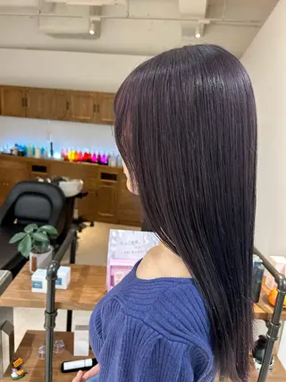 カラー 山﨑 燦人のヘアスタイル