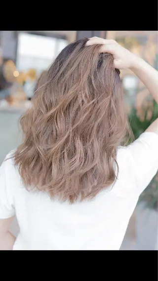 ロング カラー パーマ ヘアアレンジ メンズ キッズ ネイル マツエク・マツパ 小嶋 真滋のヘアスタイル