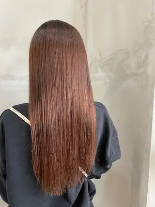 パーマ 益 佑夏のヘアスタイル