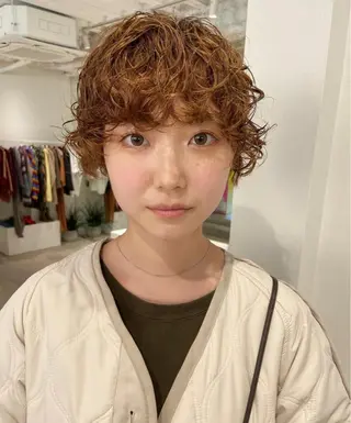 ショート パーマ ANY/ Nanaのヘアスタイル