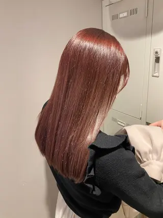 セミロング カラー ダブルカラー/ 横浜/JURIのヘアスタイル