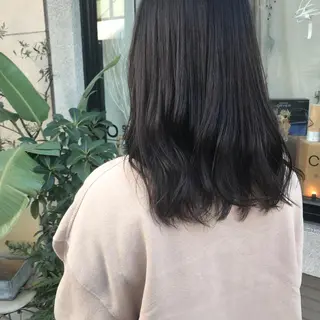 ロング 艶髪color💎髪 質改善ストレート大吉のヘアスタイル