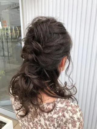 セミロング カラー ヘアアレンジ 宍戸 海斗のヘアスタイル