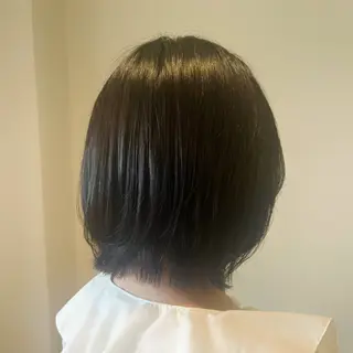 ミディアム カラー 朝野 美華/暖色カラーのヘアスタイル