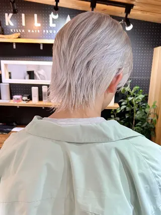 ショート カラー メンズ 🧸艶々韓国ヘア 🧁mizunaのヘアスタイル
