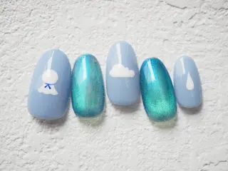 ネイル トップネイリスト Ribbon立川店のネイルデザイン