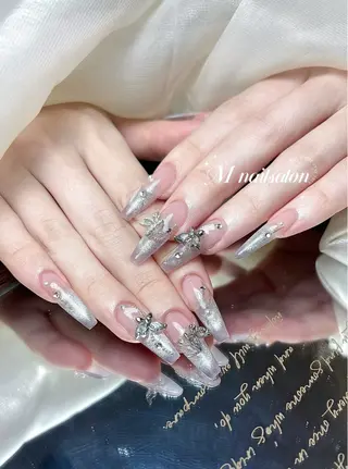 ネイル M🌷nail 長さだし専門店のネイルデザイン
