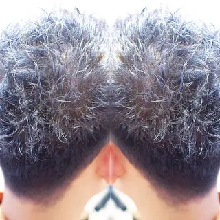 ショート カラー メンズ 及川シゲル 髪質改善講師のヘアスタイル