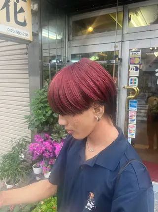 カラー メンズ Maki マキのヘアスタイル