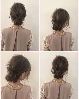 ミディアム due hair 京都駅前店 MILBON オージュア認定サロン【デューヘアー】所属・ハイトーンブリーチ 土坂　由志【京都】のヘアスタイル