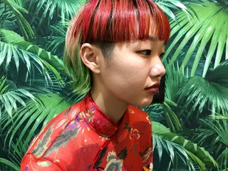 カラー CS made by SHACHU 大阪堀江店【シーエス メイド バイ シャチュー】所属・デザイン特化ブリーチ 堀江美容室/ぱぴのヘアスタイル