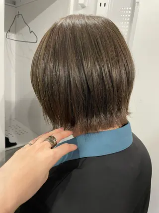 ショート カラー 💘MICOTO藤沢 髪質改善ブリーチ💘のヘアスタイル