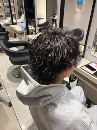 パーマ メンズ 関内/メンズパーマ/ 男性専門/菊池蒼大のヘアスタイル