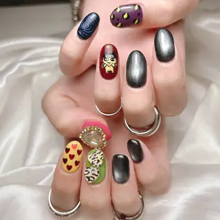 ネイル junna 金山.東別院.上前津のネイルデザイン