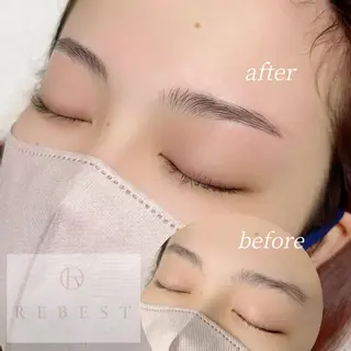 アイブロウ REBEST Yuriのマツエク・マツパデザイン