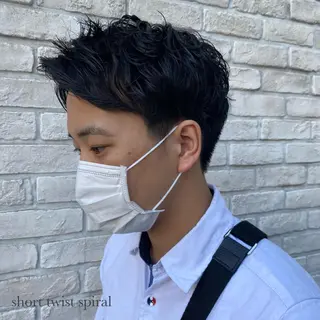 ショート パーマ メンズ acoron.武蔵小杉所属・🌴aoi. / 海外style🌴のヘアスタイル