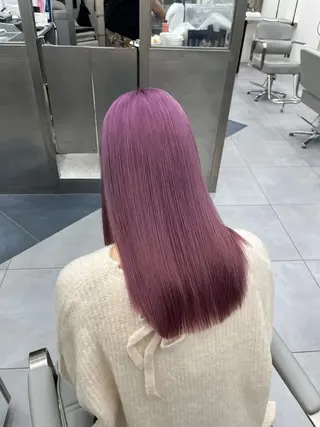 ミディアム カラー ヘアアレンジ ハイトーン/透明感/ レイヤー/かずや🦁のヘアスタイル