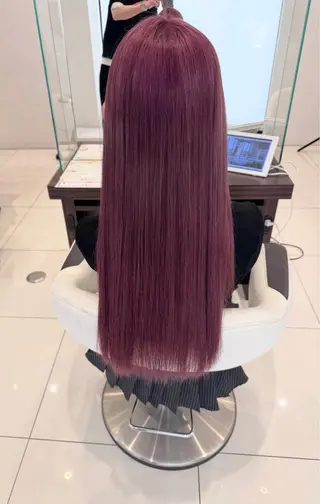 カラー 保坂 瞭のヘアスタイル