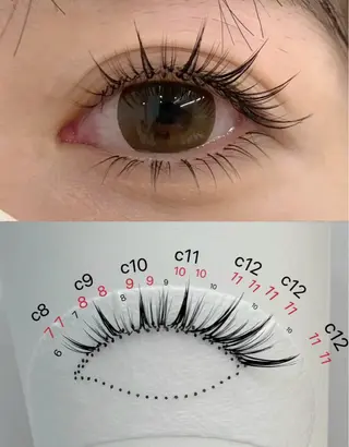 マツエク・マツパ チ ンのネイルデザイン