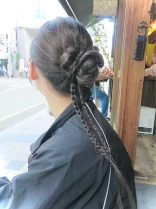 ヘアアレンジ 松井凜花𐙚𓍯 ヘアアレンジ/ツヤ髪のヘアスタイル