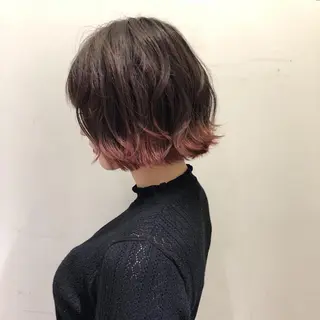 ショート カラー Kouta/似合わせ /パーマ/カラーのヘアスタイル